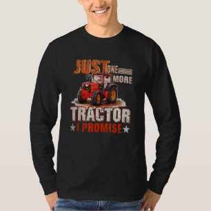 T-shirt Juste Un Tracteur De Plus Je Promets Pour Les Agri