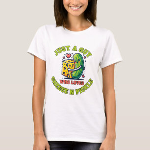 T-shirt Juste un type qui aime les pickles