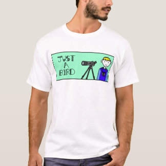 T-shirt Juste une bande dessinée d'oiseau