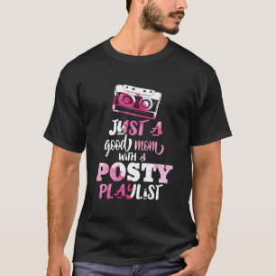 T-shirt Juste Une Bonne Maman Avec Une Liste Postale De Je