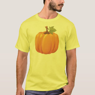 T-shirt Juste une chemise d'Halloween Citrouille