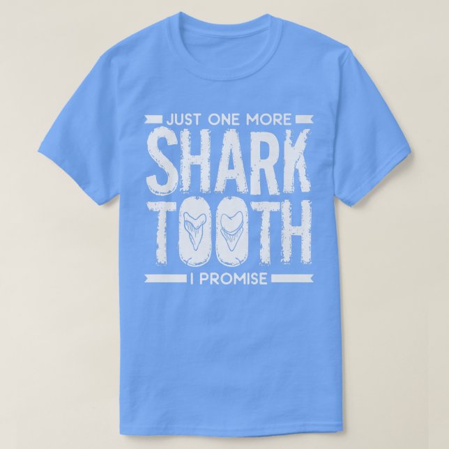 T-shirt Juste Une Dent De Requin De Plus Je Promet Biologi (Design devant)