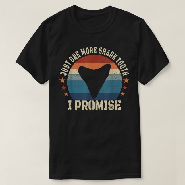 T-shirt Juste Une Dents De Requin De Plus Je Promets Un Ch (Design devant)