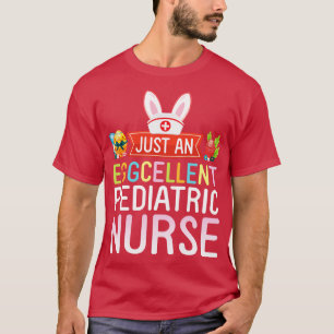 T-shirt Juste Une Épouse Infirmière Pédiatrique Joyeuse Jo