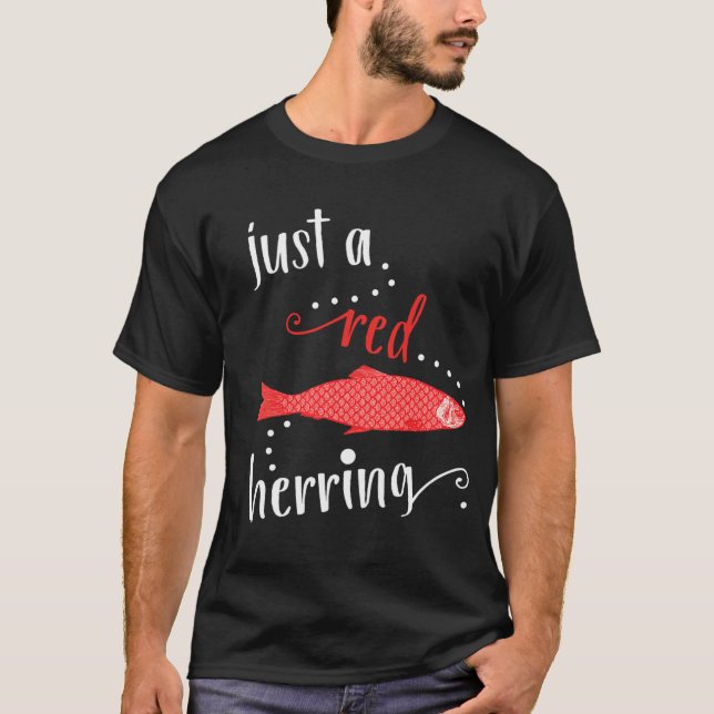 T-shirt Juste une fausse piste (Devant)