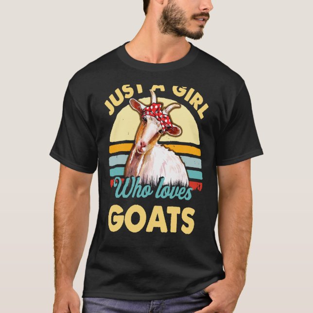 T-shirt Juste une fille (Devant)