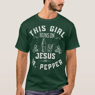 T-shirt Juste une fille qui aime Dr Pepper 1