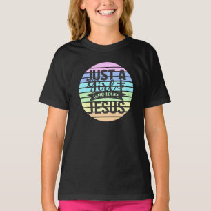 T-shirt Juste une fille qui aime Jésus