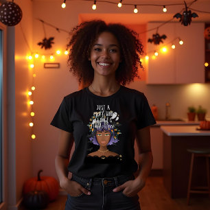 T-shirt Juste Une Fille Qui Aime La Beauté Costume Hallowe