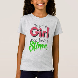 T-Shirt Juste une fille qui aime la boue