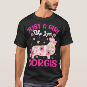 T-shirt Juste une fille qui aime la fête des mères de Corg