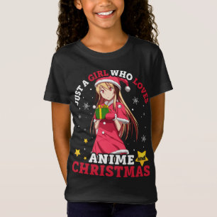 T-Shirt Juste Une Fille Qui Aime L'Anime Et Le Pyjama De N