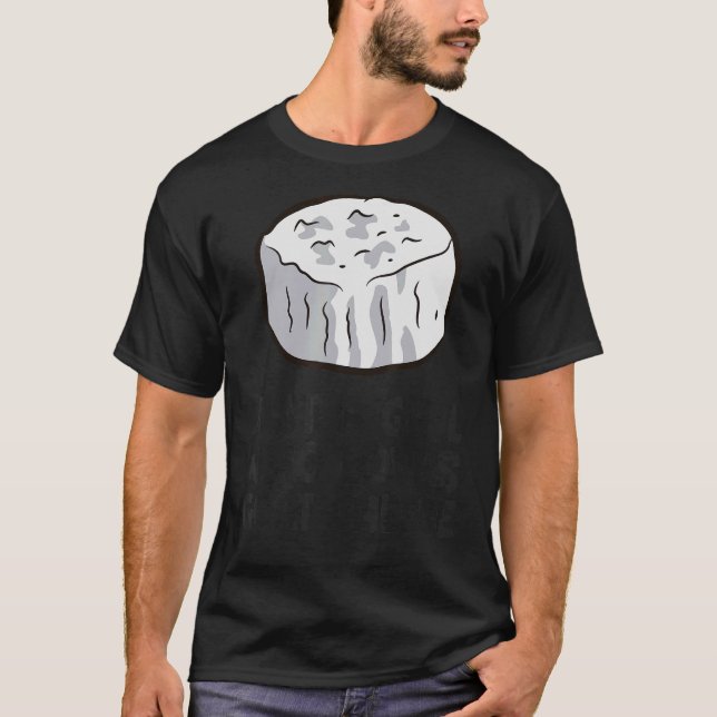 T-shirt Juste une fille qui aime le fromage de chèvre (Devant)