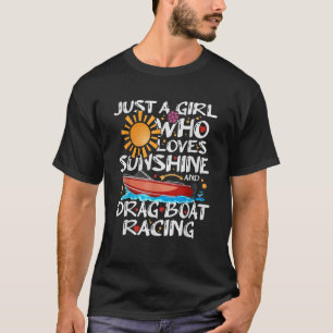 T-shirt Juste Une Fille Qui Aime Le Soleil Et La Course De