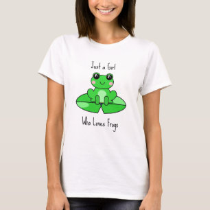 T-shirt Juste une fille qui aime les amis
