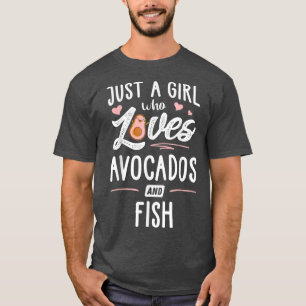 T-shirt Juste Une Fille Qui Aime Les Avocats Et Les Femmes