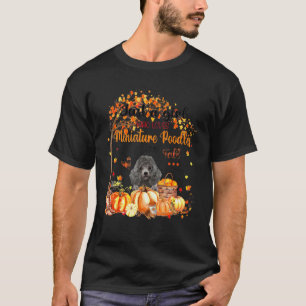 T-shirt Juste une fille qui aime les caniches et l'Action