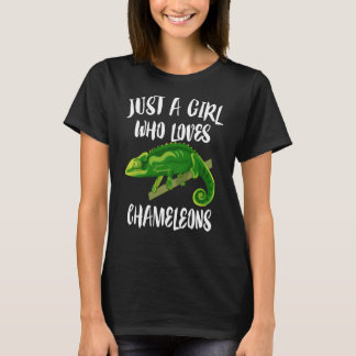 T-shirt Juste une fille qui aime les Chamelons