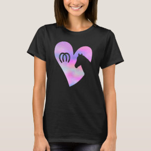 T-shirt Juste Une Fille Qui Aime Les Chevaux Cheval Graphi