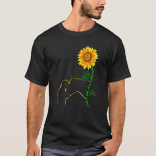 T-shirt Juste Une Fille Qui Aime Les Chevaux Equestres Fil