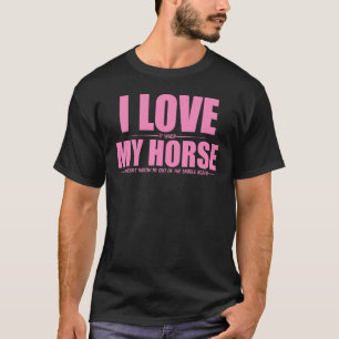 T-shirt Juste Une Fille Qui Aime Les Chevaux, L'Équestre D
