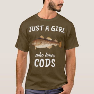 T-shirt Juste Une Fille Qui Aime Les Cods