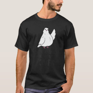 T-shirt Juste Une Fille Qui Aime Les Doves Mignonne Dove B