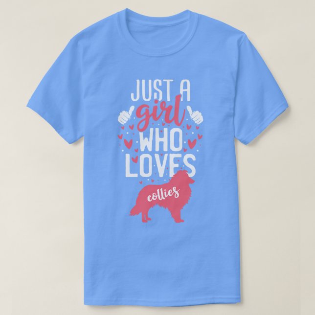 T-shirt Juste une fille qui aime les frères (Design devant)