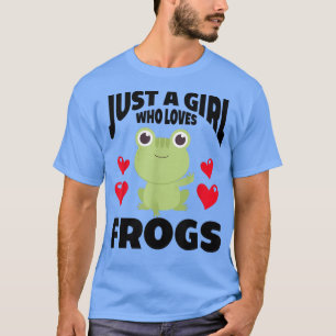 T-shirt Juste Une Fille Qui Aime Les GrenouillesCostume De