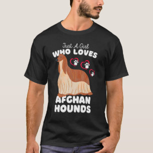 T-shirt Juste une fille qui aime les jambes afghanes - mig