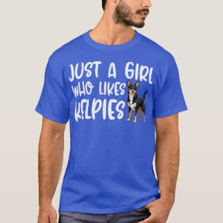 T-shirt Juste Une Fille Qui Aime Les Kelpies