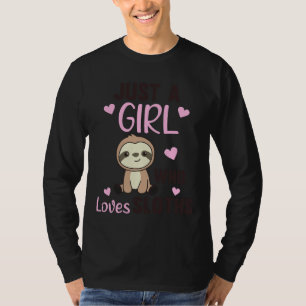 T-shirt Juste Une Fille Qui Aime Les Machines À Sous De Mi