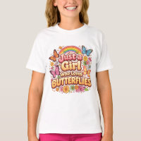 Juste une Fille qui Aime les Papillons – Joli Flor