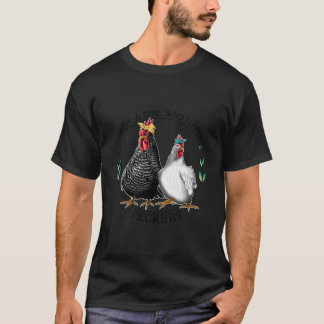 T-shirt Juste Une Fille Qui Aime Les Peckers Drôle Les FEM