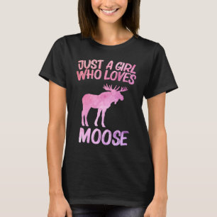 T-shirt Juste Une Fille Qui Aime L'Oie Pour Les Femmes Dee