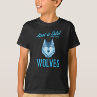 Juste une fille Wolf Wilderness Wildlife