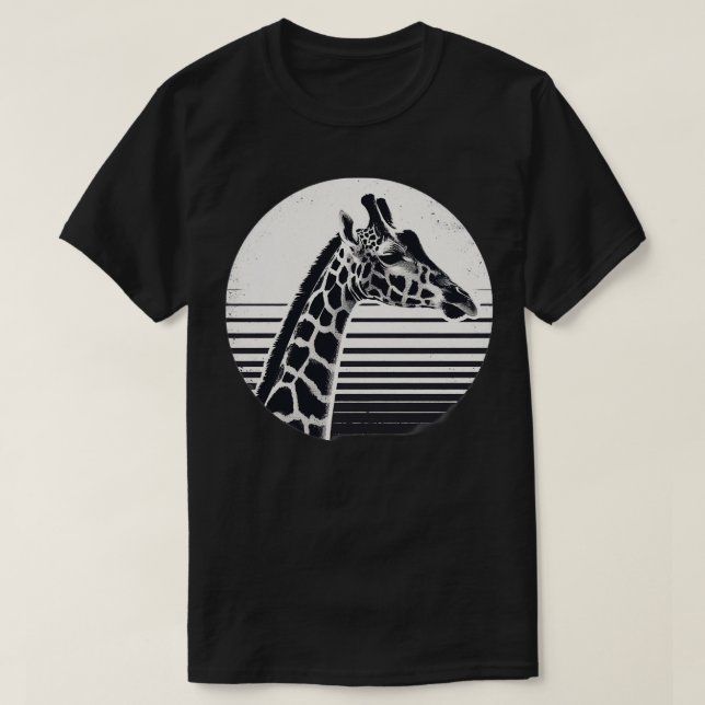 T-shirt Juste une girafe (Design devant)