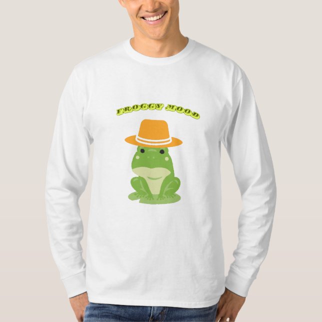 T-shirt Juste une journée grenouille (Devant)