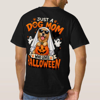 T-shirt juste une maman de chien qui aime Halloween Mignon