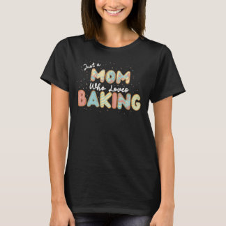 T-shirt Juste une maman qui adore cuisiner