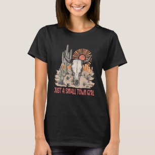 T-shirt Juste Une Petite Ville Filles Vaporware Taureau Le