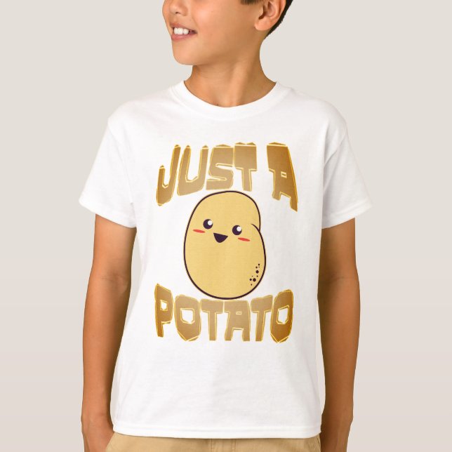T-shirt Juste Une Pomme De Terre (Devant)