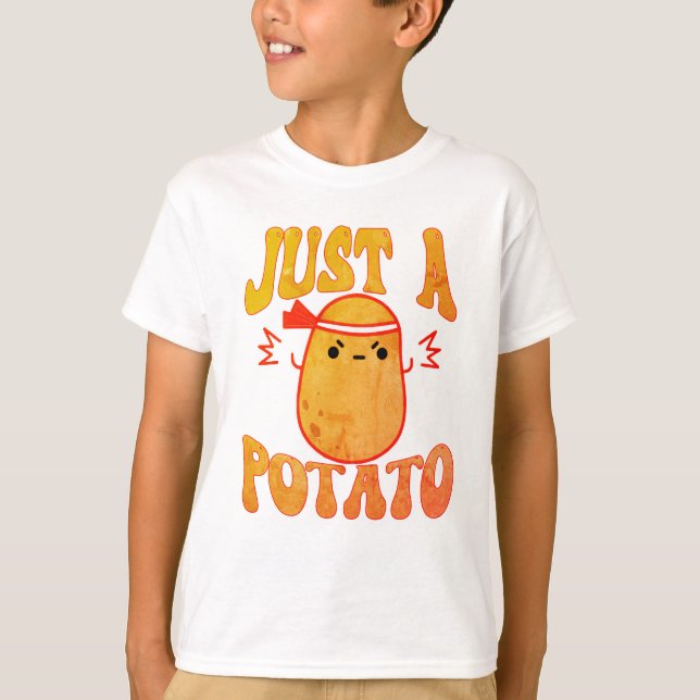 T-shirt Juste Une Pomme De Terre (Devant)