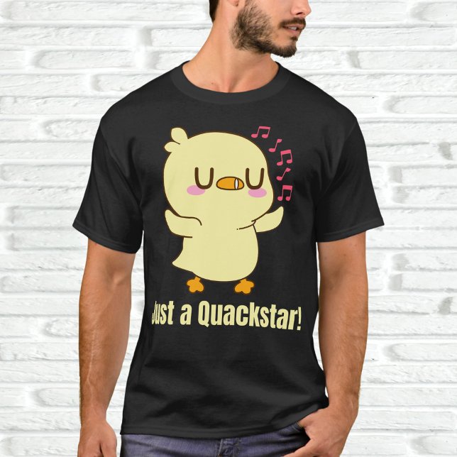 T-shirt Juste une Quackstar ! (Créateur téléchargé)