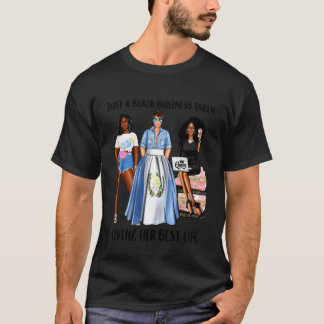 T-shirt Juste une reine noire guatémaltèque des affaires v