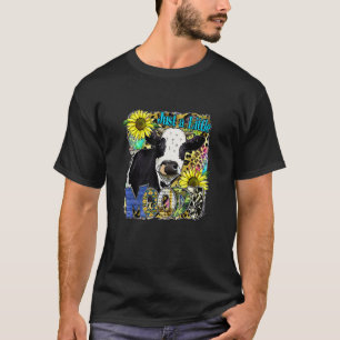 T-shirt Juste une vache laitière un peu lunatique Ferme de
