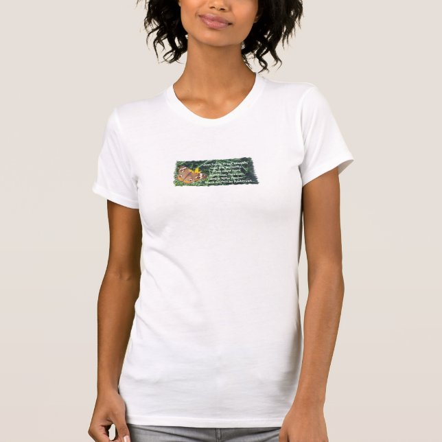 T-shirt Juste vivant - chemise (Devant)