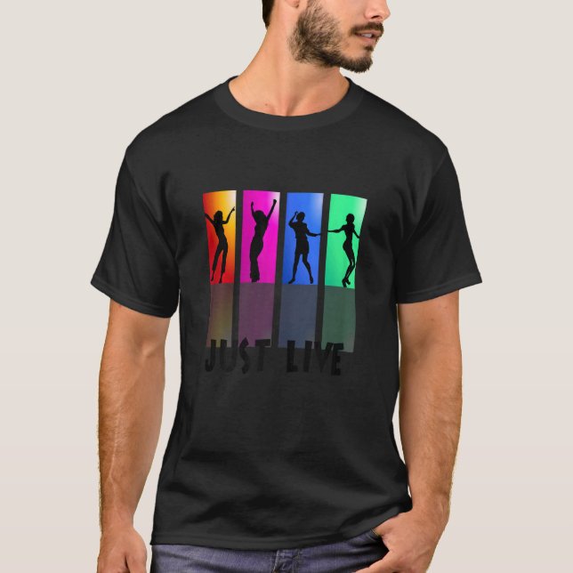 T-shirt Juste Vivre (Devant)