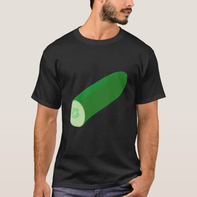 T-shirt Juste Vraiment Comme Les Concombres Concombre Pick (Devant)