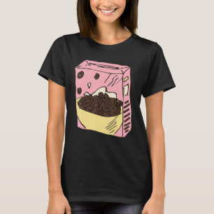 T-shirt Juste Vraiment Comme Petit Déjeuner Céréale OK Cér